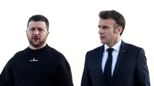 Read more about the article Zelenski: Macron vaktini boşa harcıyor